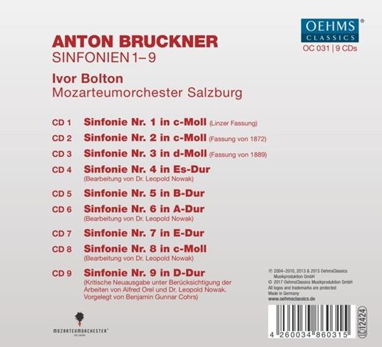 Sinfonie Complete - CD Audio di Anton Bruckner - 2