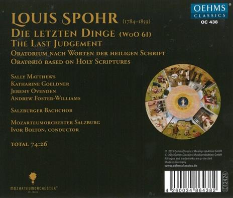 Die Letzten - CD Audio di Louis Spohr - 2