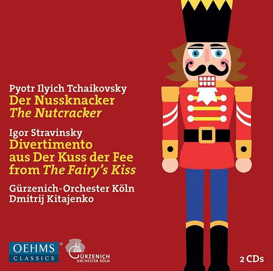 Lo schiaccianoci / Divertimento - CD Audio di Igor Stravinsky,Pyotr Ilyich Tchaikovsky,Dmitri Kitaenko