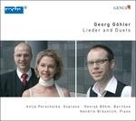 Lieder e Duetti - CD Audio di Georg Göhler