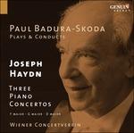 3 Concerti per pianoforte - CD Audio di Franz Joseph Haydn,Paul Badura-Skoda