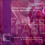 Duo op.13 / Sonate n.1, n.3, n.4 / 5 Duetti / Sept fables - CD Audio di Alberto Ginastera,Wilhelm Friedemann Bach,Robert Suter,Alberto Moeschinger,Heinz Holliger,Felix Renggli