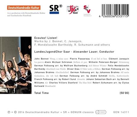 Ecoutez! Listen! - CD Audio di Alexander Lauer - 2