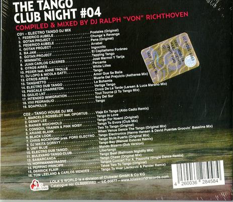 The Tango Club Night - CD Audio - 2