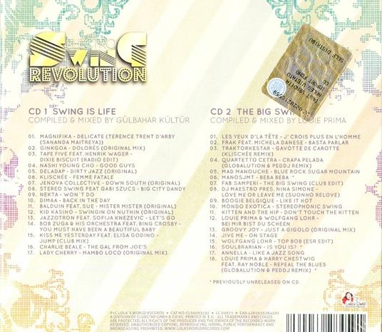 The Electro Swing Revolution - CD Audio - 2