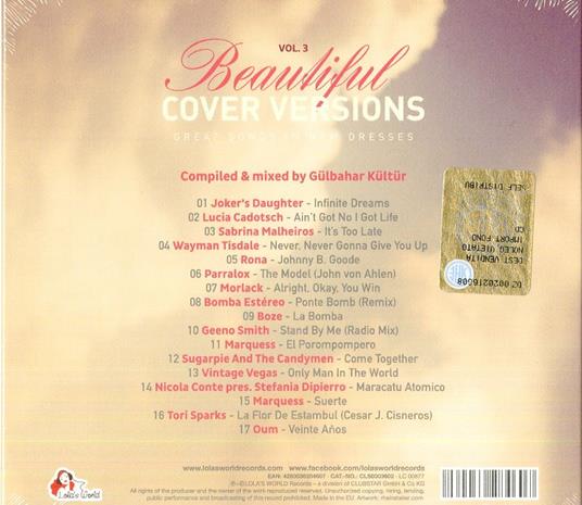 Beautiful Cover Versions vol.3 - CD Audio - 2