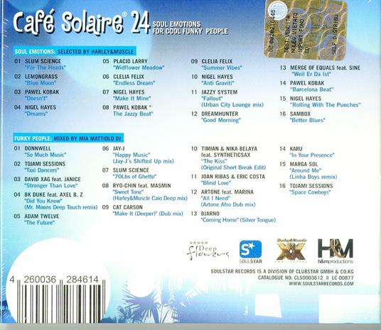 Café Solaire 24 - CD Audio - 2