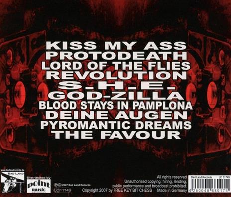 Kiss My Ass - CD Audio di Free Key Bit Chess - 2