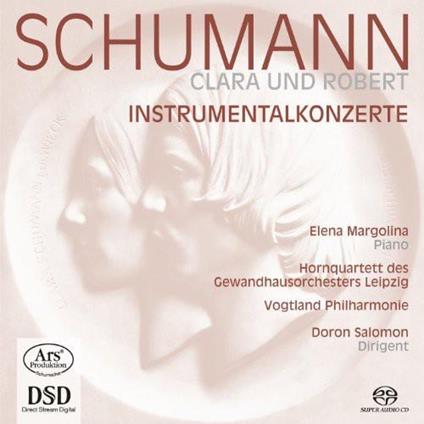 Robert & Clara Schumann - Instrumentalko - CD Audio di Elena Margolina