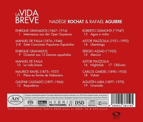 La Vida Breve - CD Audio di Enrique Granados - 2