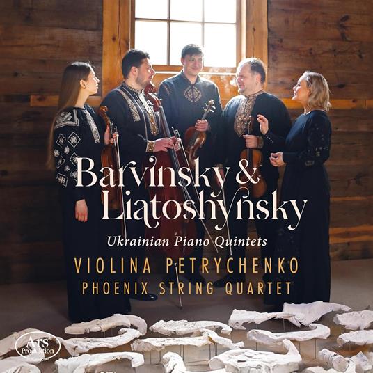 Ukrainian Piano Quintets - CD Audio di Violina Petrychenko