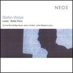 Lieder - CD Audio di Stefan Wolpe,Gunnar Brandt-Sigurdsson