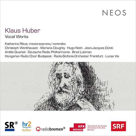 Klaus Huber Vocal Works - CD Audio di Katharina-Arditti Quartet Rikus