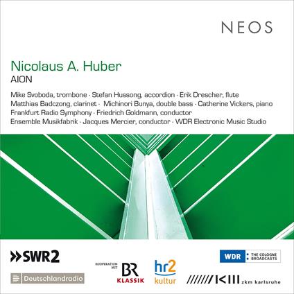 Nicolaus A. Huber Aion - CD Audio di Hussong, Stefan-Svoboda, Mike