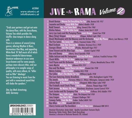 Jive A Rama Vol.2 - CD Audio - 2