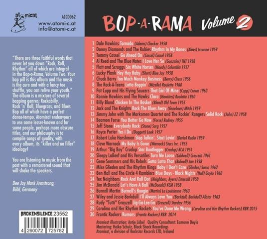 Bop A Rama Vol.2 - CD Audio - 2