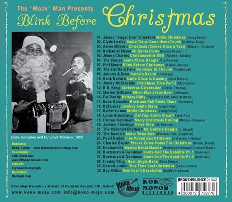 Blink Before Christmas - A Koko Mojo Celebration - CD Audio - 2