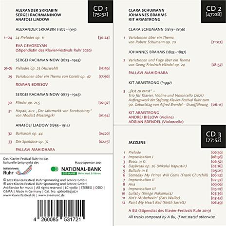 Edition Klavierfestival Ruhr Vol. 40 - CD Audio - 2