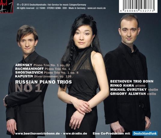 Trii con Pianoforte - CD Audio di Beethoven Trio Bonn - 2