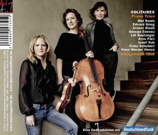 Solitaires - CD Audio di Boulanger Trio - 2