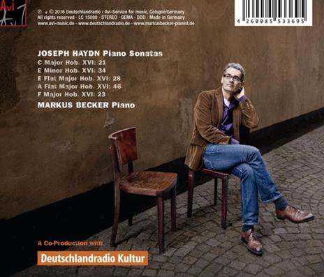 Piano Sonatas (Digipack) - CD Audio di Franz Joseph Haydn - 2