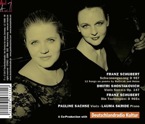 Schubert & Shostakovich - CD Audio di Pauline-Lauma Skride Sachse - 3
