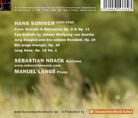 Ballads & Romances - CD Audio di Hans Sommer - 2