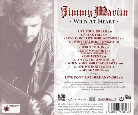 Wild at Heart - CD Audio di Jimmy Martin - 2