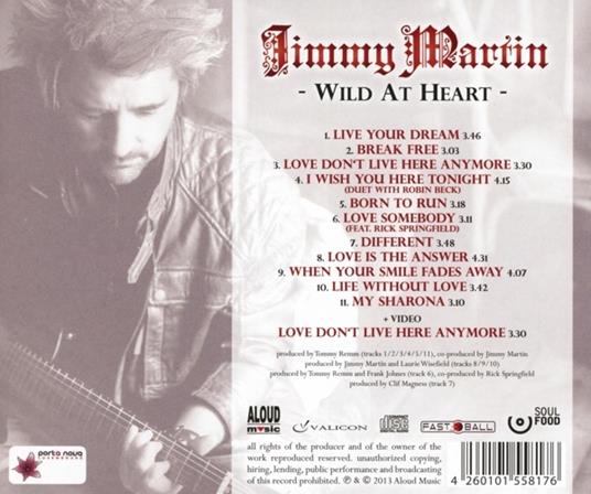 Wild at Heart - CD Audio di Jimmy Martin - 2