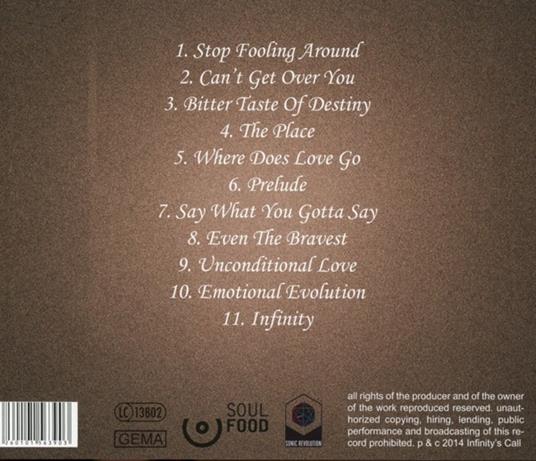 Unconditional - CD Audio di Infinity's Call - 2