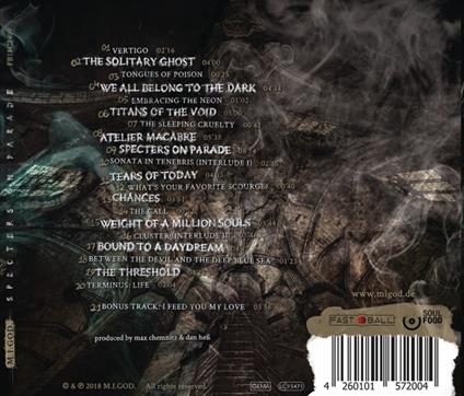 Specters on Parade - CD Audio di M.I.God.