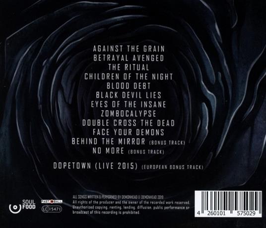 Black Devil... (Bonus Tracks) - CD Audio di Demonhead - 2