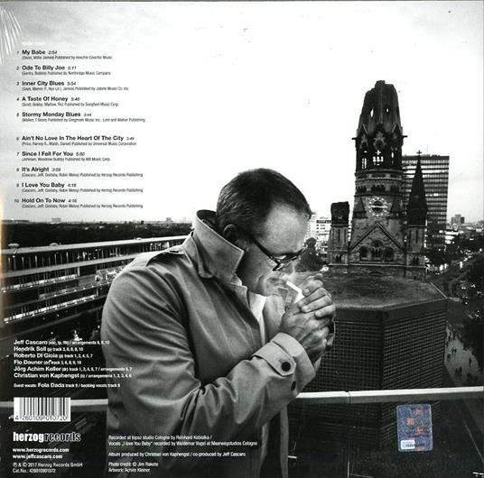 Love & Blues in the City - Vinile LP di Jeff Cascaro - 2