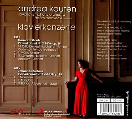 Piano Concerto (2 CD) - CD Audio di Johannes Brahms - 2