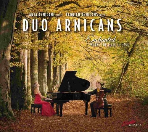 Enchanted. Musiche per violoncello e pianoforte - CD Audio di Duo Arnicans