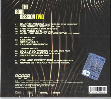Two - CD Audio di Soul Session - 2