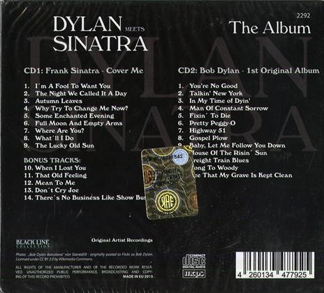 Dylan Meets Sinatra - CD Audio di Bob Dylan - 2