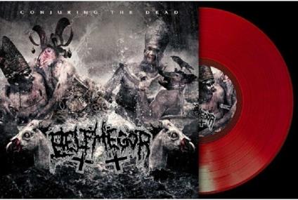 Conjuring The Dead (Red Vinyl) - Vinile LP di Belphegor