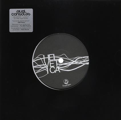 Helvetica - Vinile LP di Rival Consoles