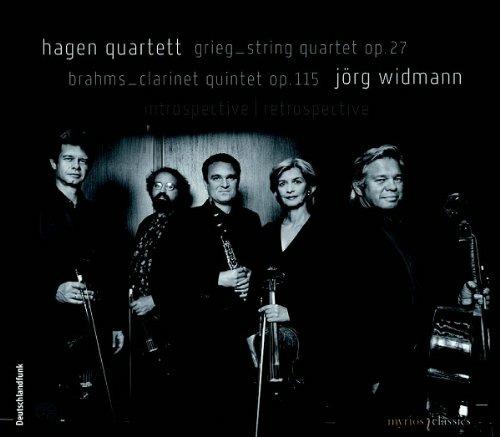 Quartetto op.27 / Quintetto con clarinetto op.115 - SuperAudio CD ibrido di Johannes Brahms,Edvard Grieg,Hagen Quartett
