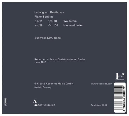 Sonate per pianoforte - CD Audio di Ludwig van Beethoven,Sunwook Kim - 2