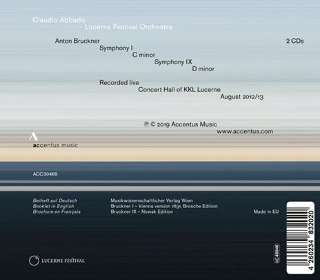 Sinfonie n.1, n.9 - CD Audio di Anton Bruckner - 2