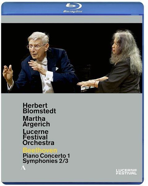 Piano Concerto n.1 (Blu-ray) - Blu-ray di Ludwig van Beethoven,Martha Argerich,Herbert Blomstedt