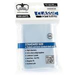 100 Classic Soft Sleeves Ultimate Guard Magic STANDARD SLEEVES TRASPARENTI Clear