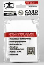 Ultimate Guard 10 Divisori Per Porta Mazzo Verticale White 0/100
