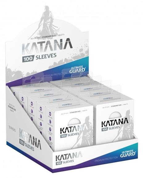 Ultimate Guard Katana Sleeves Standard Size White (100) - 5