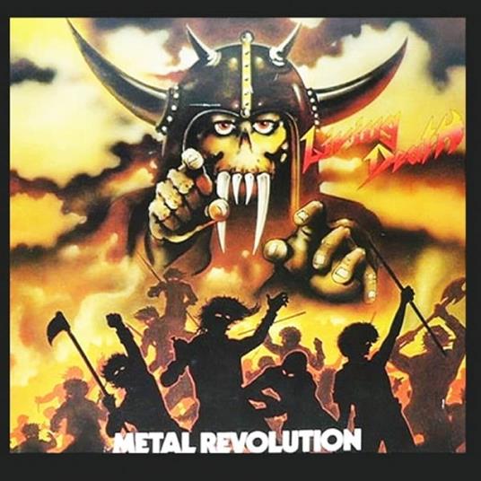 Metal Revolution (Yellow / Black Marbled Vinyl) - Vinile LP di Living Death