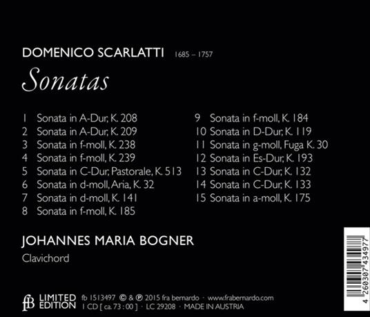 Sonate - CD Audio di Domenico Scarlatti - 2
