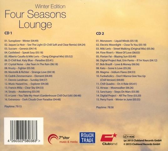 Four Seasons Lounge - CD Audio - 2