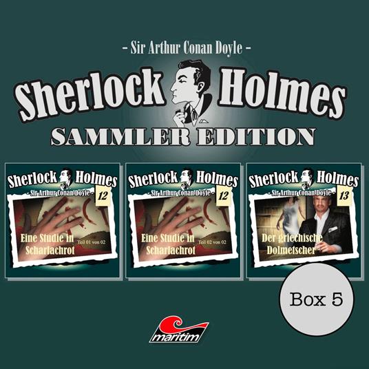 Sherlock Holmes - Die Originale, Box 5: Sammler Edition (ungekürzt)